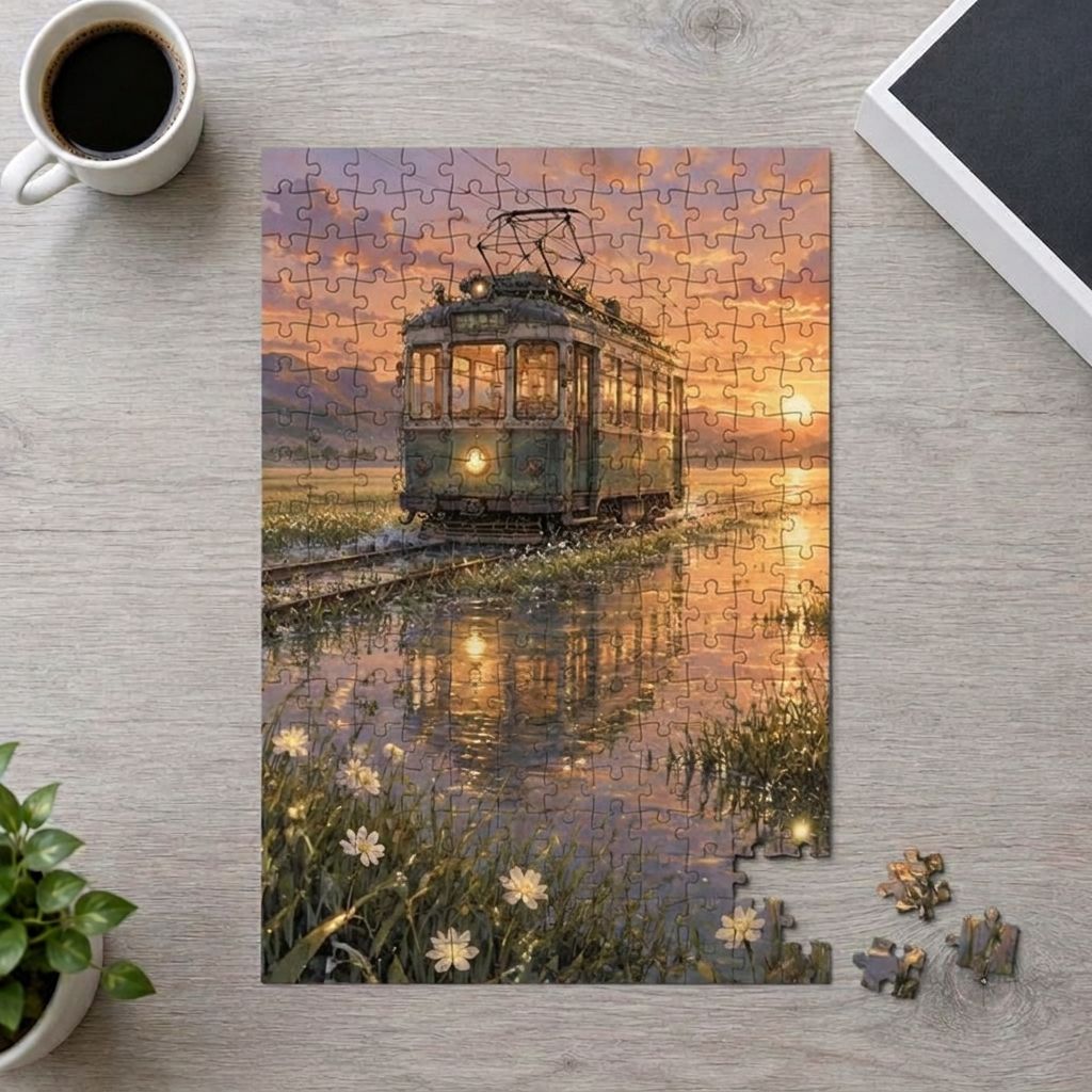 LAST TRAM - Art Puzzle