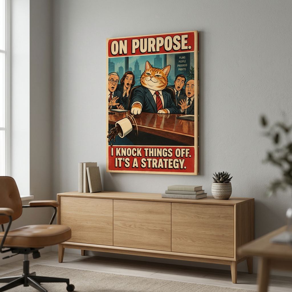 ON PURPOSE - Stretched Canvas