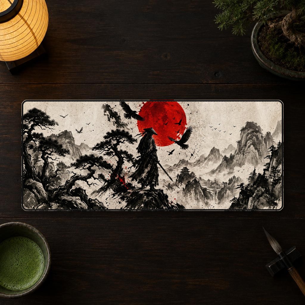 RED MOON - XXL Desk Mat