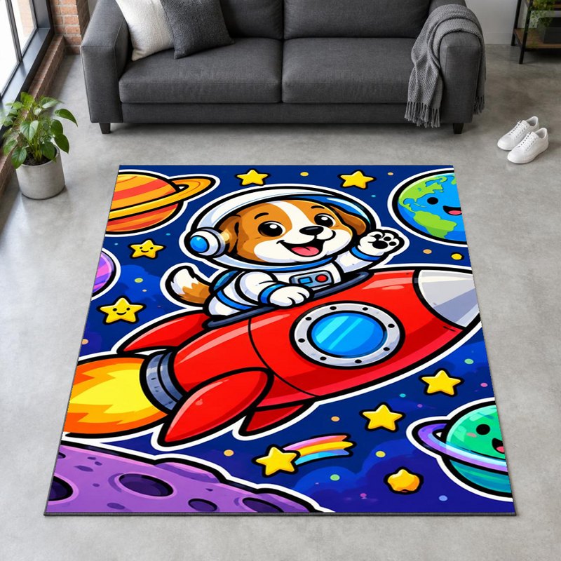 ROCKET PUP - Accent Rug