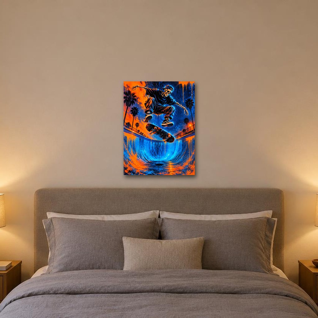 POOL REAPER - Stretched Canvas