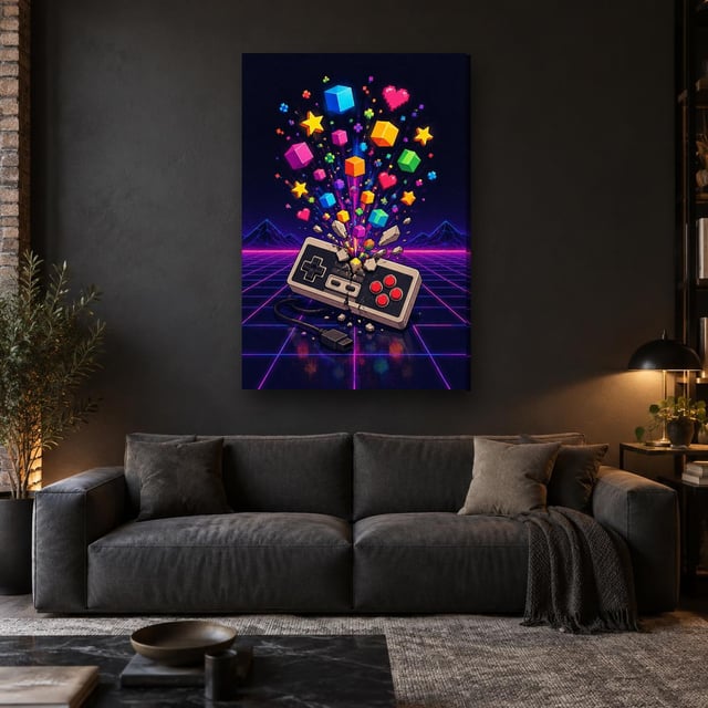 CONTROLLER BURST - Canvas