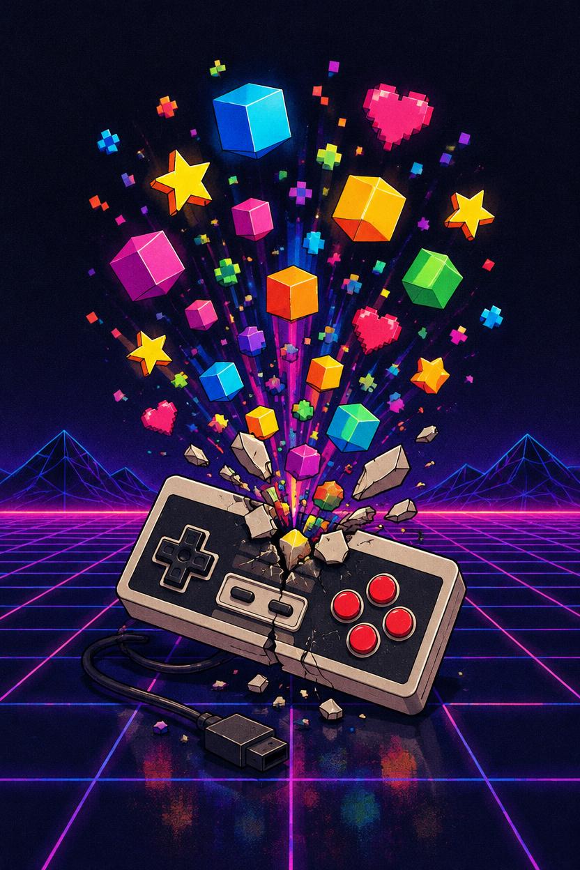 CONTROLLER BURST · Art Puzzle