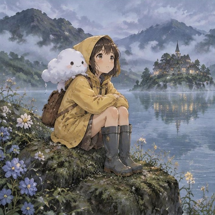 CLOUD FRIEND · Fleece Blanket