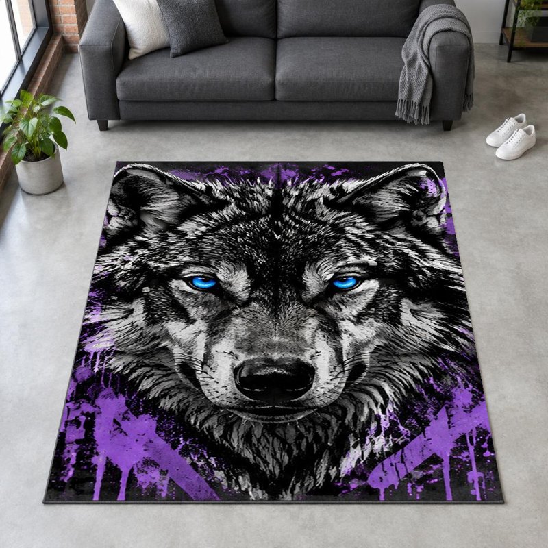 NIGHT WOLF - Accent Rug