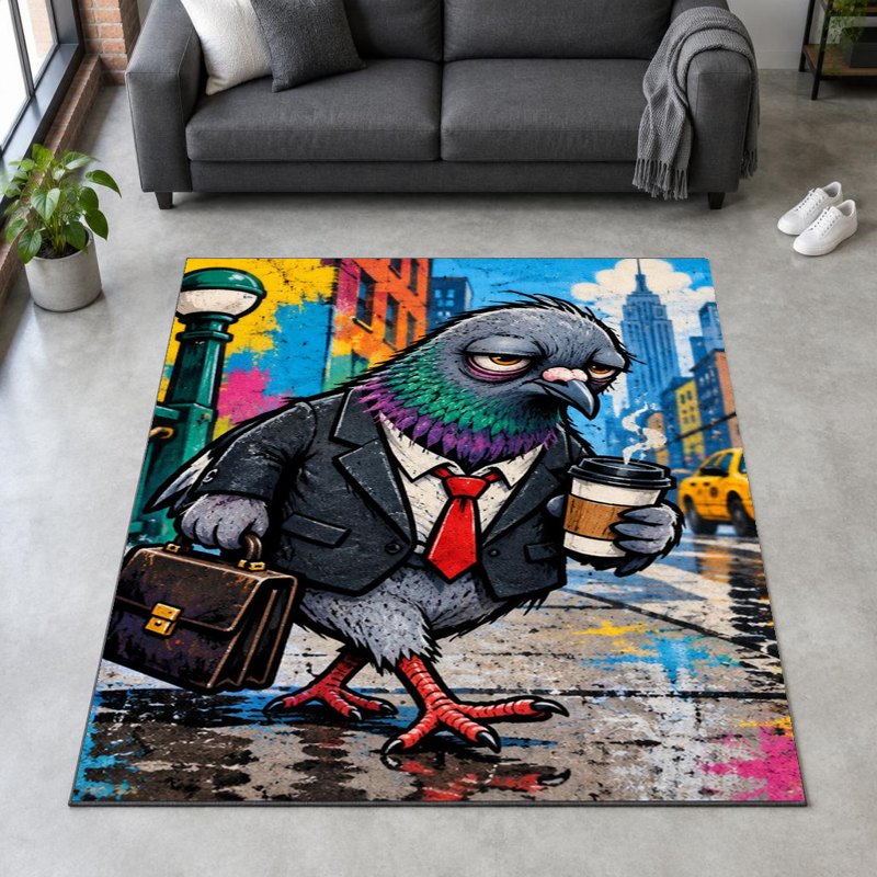 MONDAY PIGEON - Accent Rug