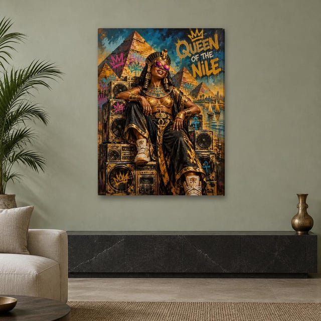 QUEEN OF THE NILE - Canvas
