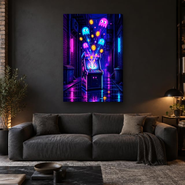 ARCADE GHOST - Canvas