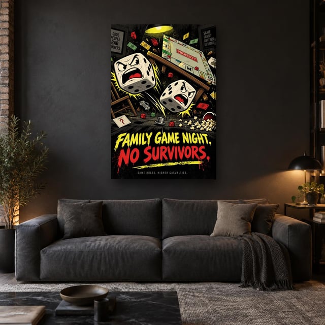 FAMILY GAME NIGHT - Canvas