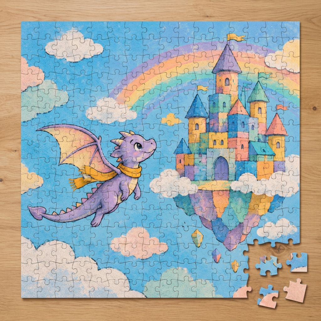 CLOUD CASTLE - Art Puzzle