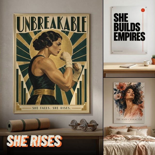 SHE RISES