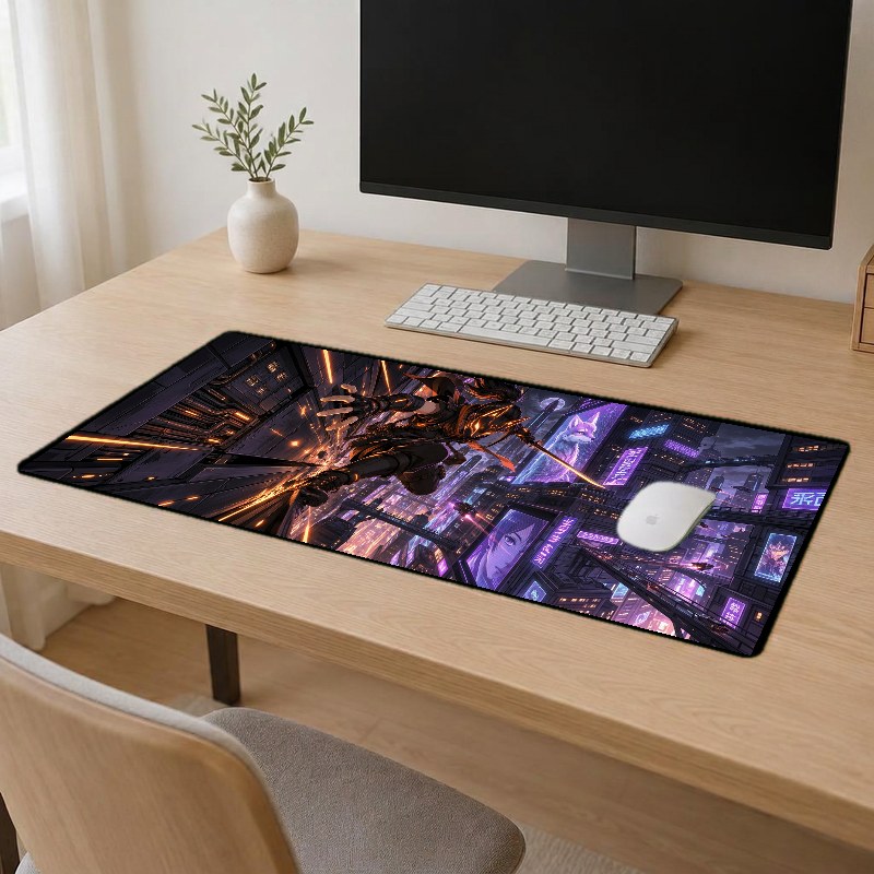 GLITCH SHINOBI - XXL Desk Mat