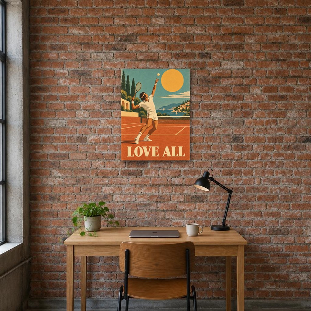 LOVE ALL - Stretched Canvas