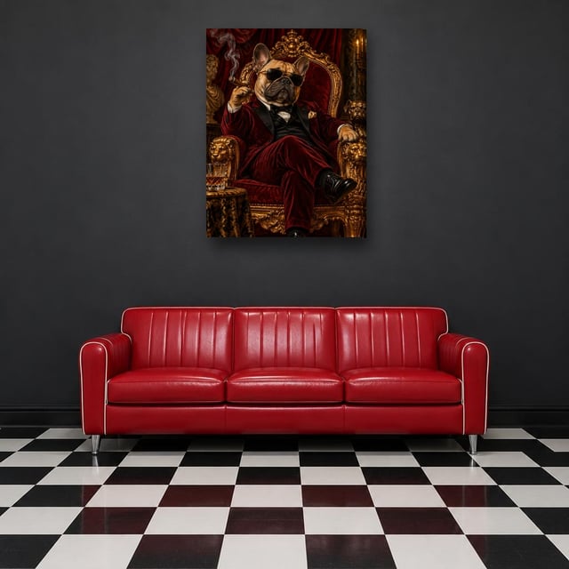 THE DOGFATHER - Canvas