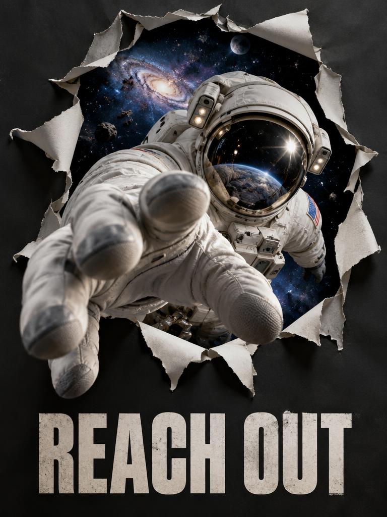 REACH OUT - Canvas Art Print - Flat artwork