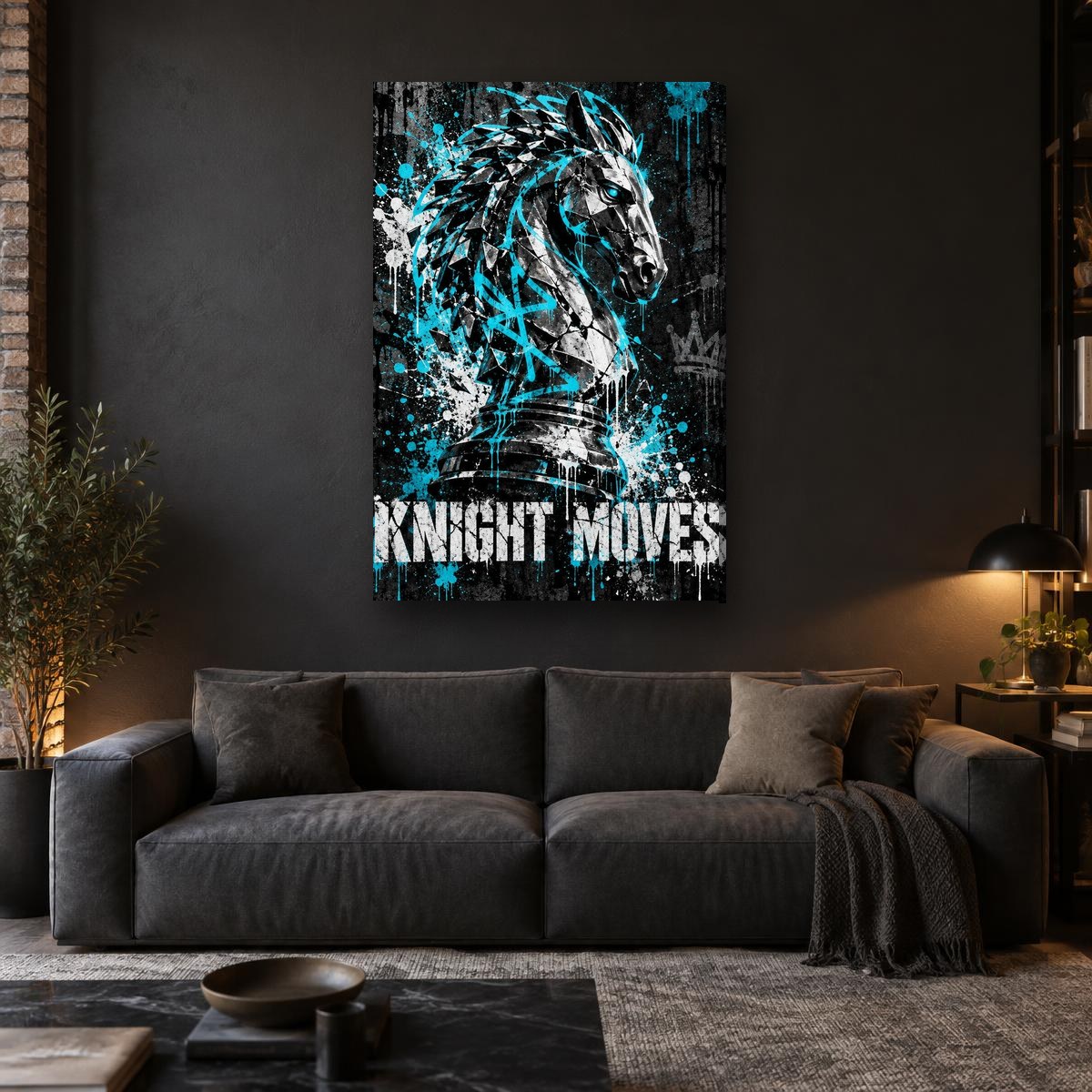 KNIGHT MOVES - Canvas - In the room