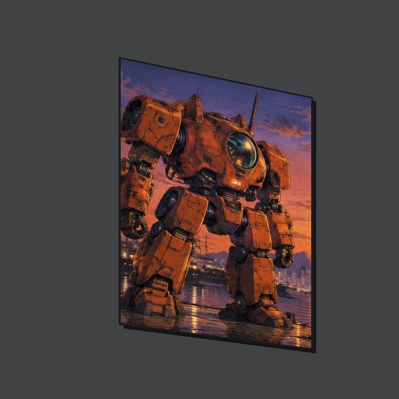 HARBOR WALKER - Art Puzzle - Side view
