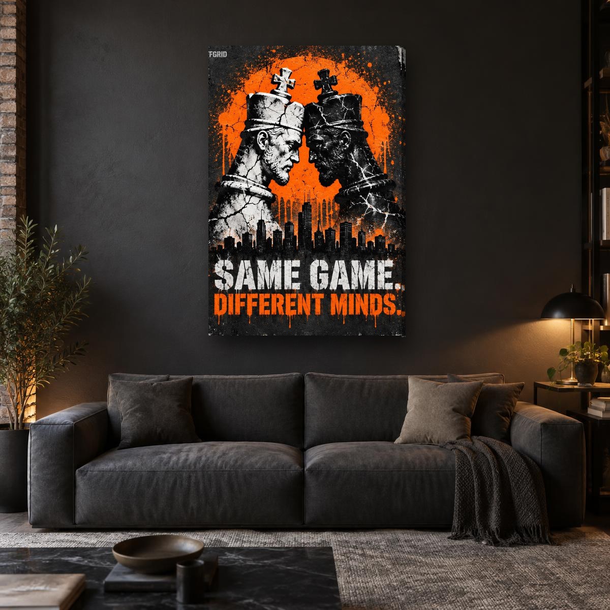 SAME GAME. DIFFERENT MINDS. - Canvas - In the room