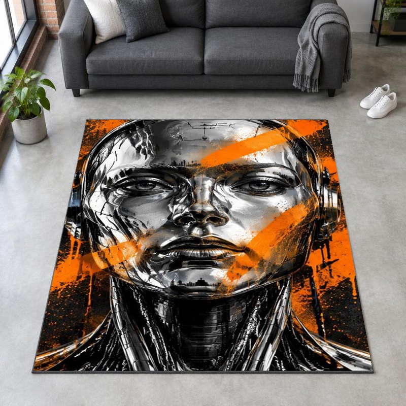CHROME SOUL - Accent Rug