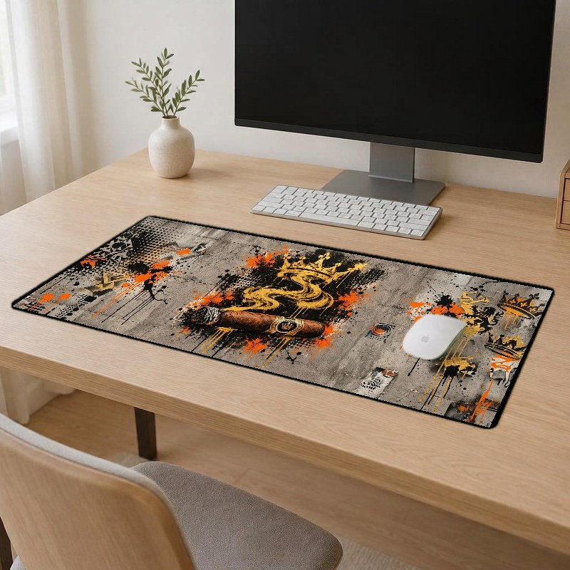 SMOKE CROWN - XXL Desk Mat