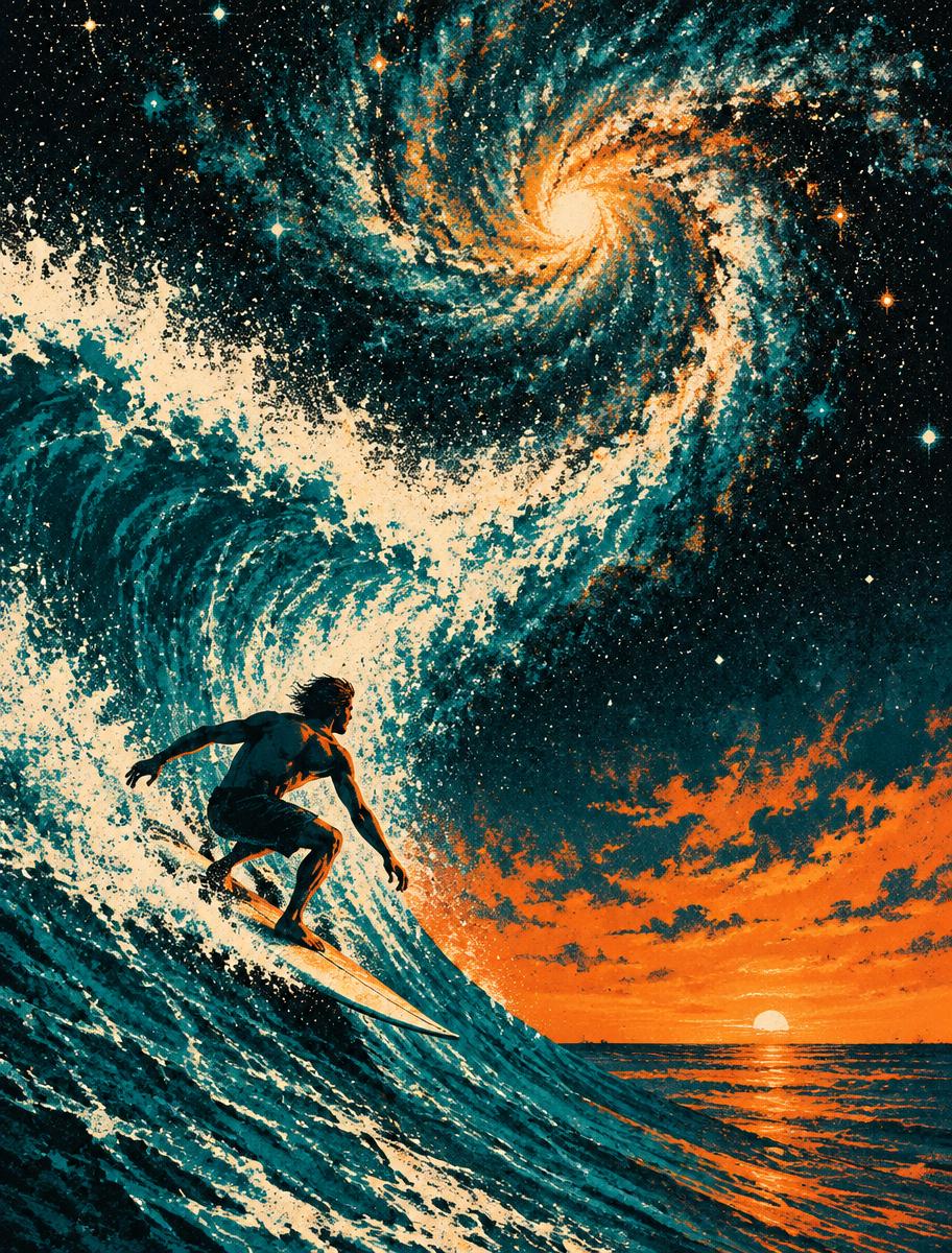 SKY CURL · Wall Tapestry
