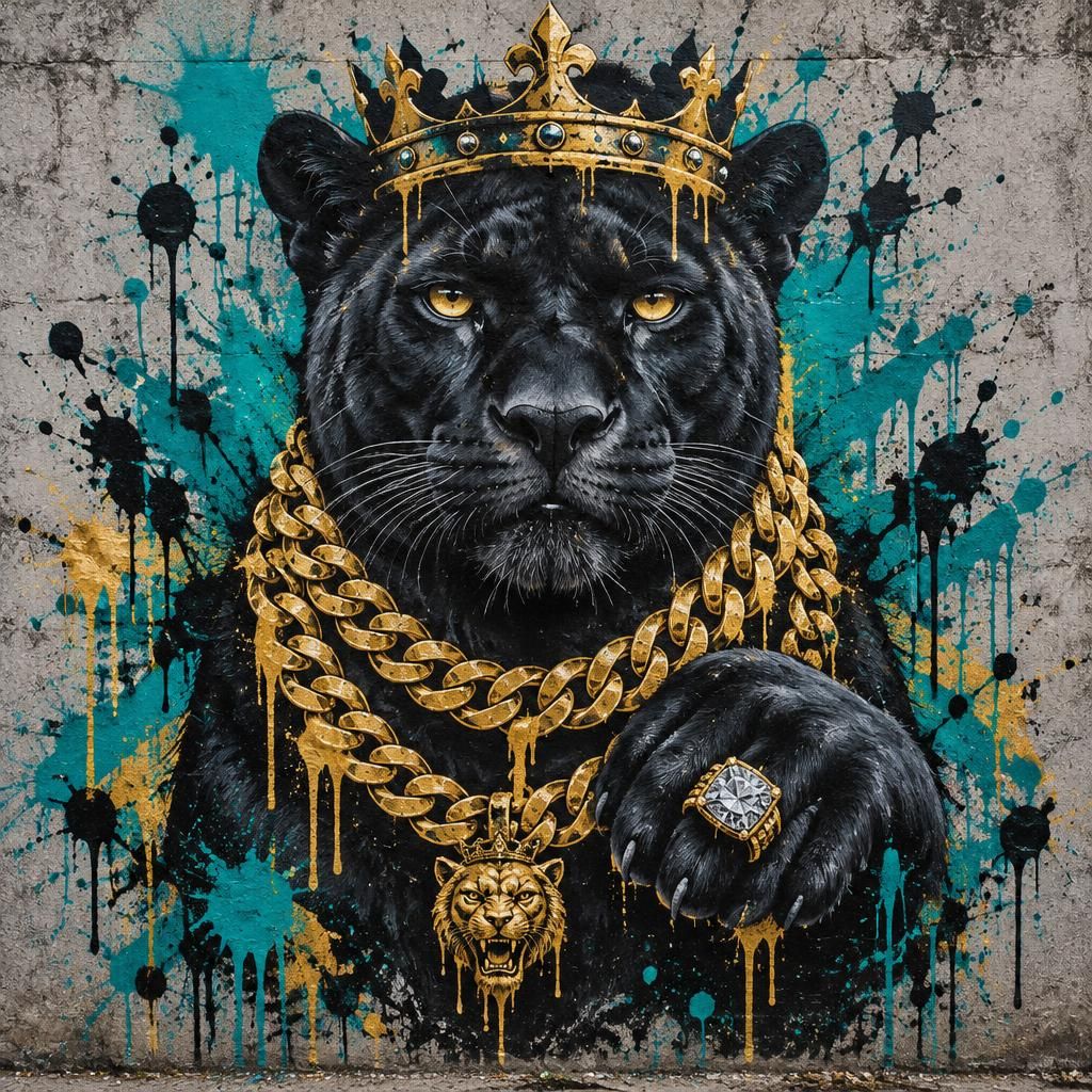 GILDED PANTHER