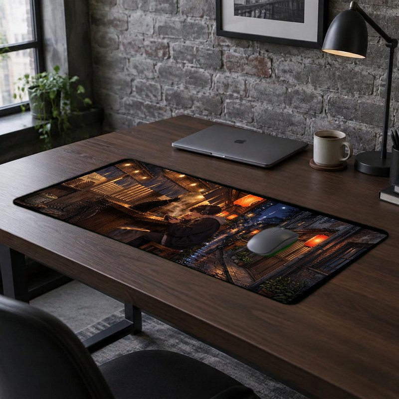 MIDNIGHT RAMEN - XXL Desk Mat
