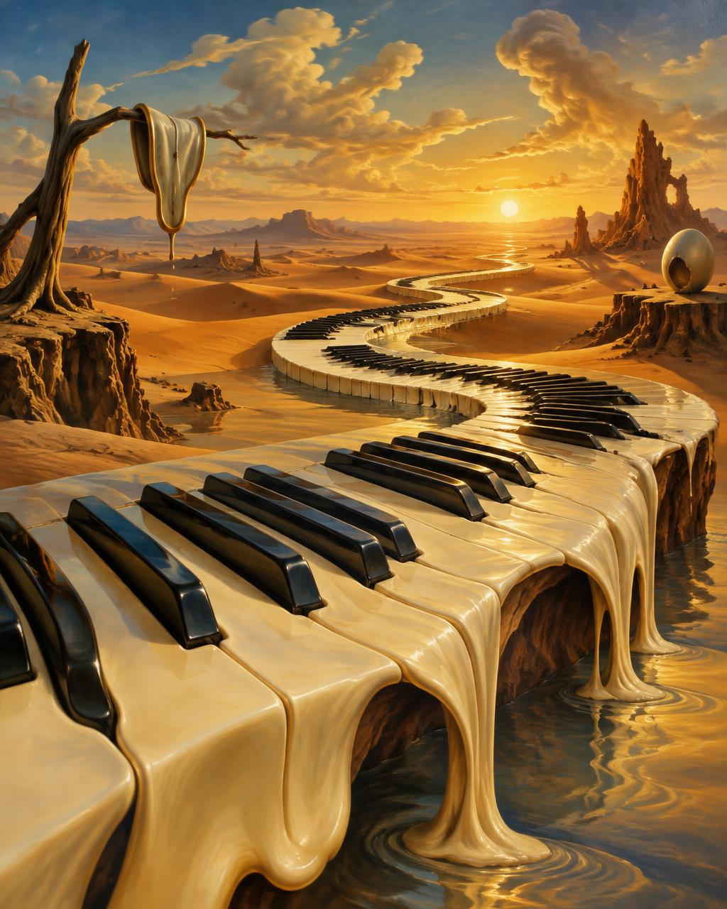 PIANO MIRAGE · Art Puzzle