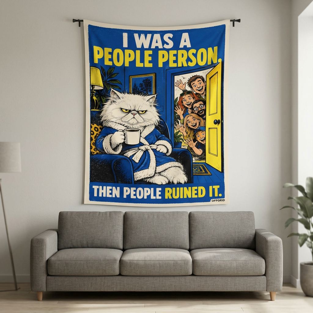 PEOPLE PERSON - Wall Tapestry
