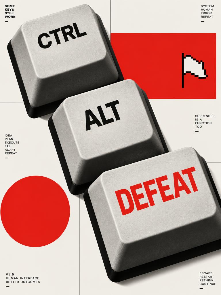 CTRL ALT DEFEAT · Wall Tapestry