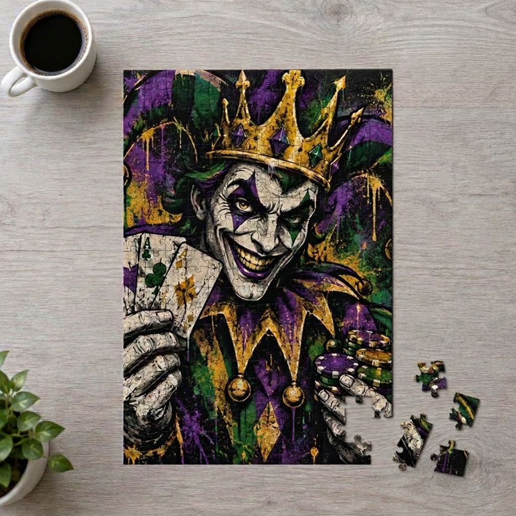 JOKER KING - Art Puzzle