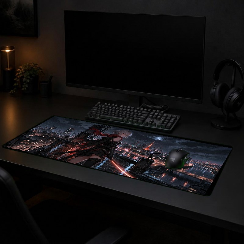 NEON RONIN - XXL Desk Mat