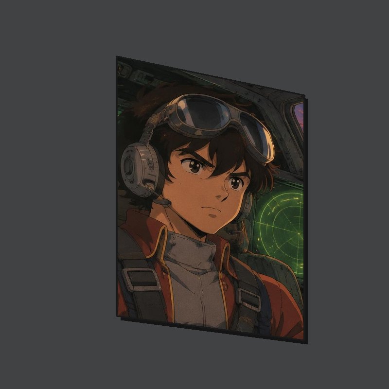 RADAR KID - Art Puzzle - Side view