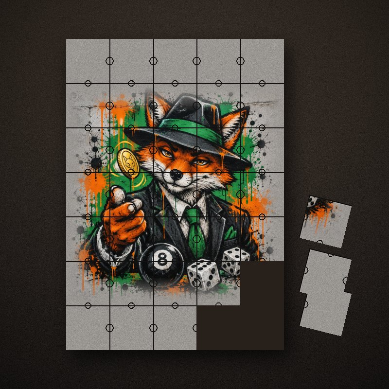 COIN FOX - Art Puzzle
