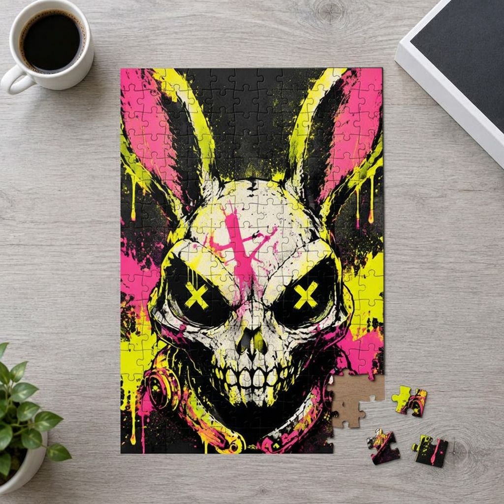 BUNNY HEX - Art Puzzle