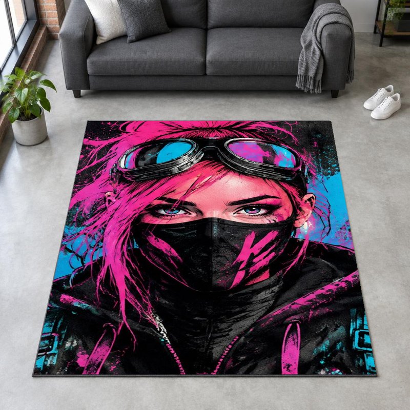 PINK RIOT - Accent Rug