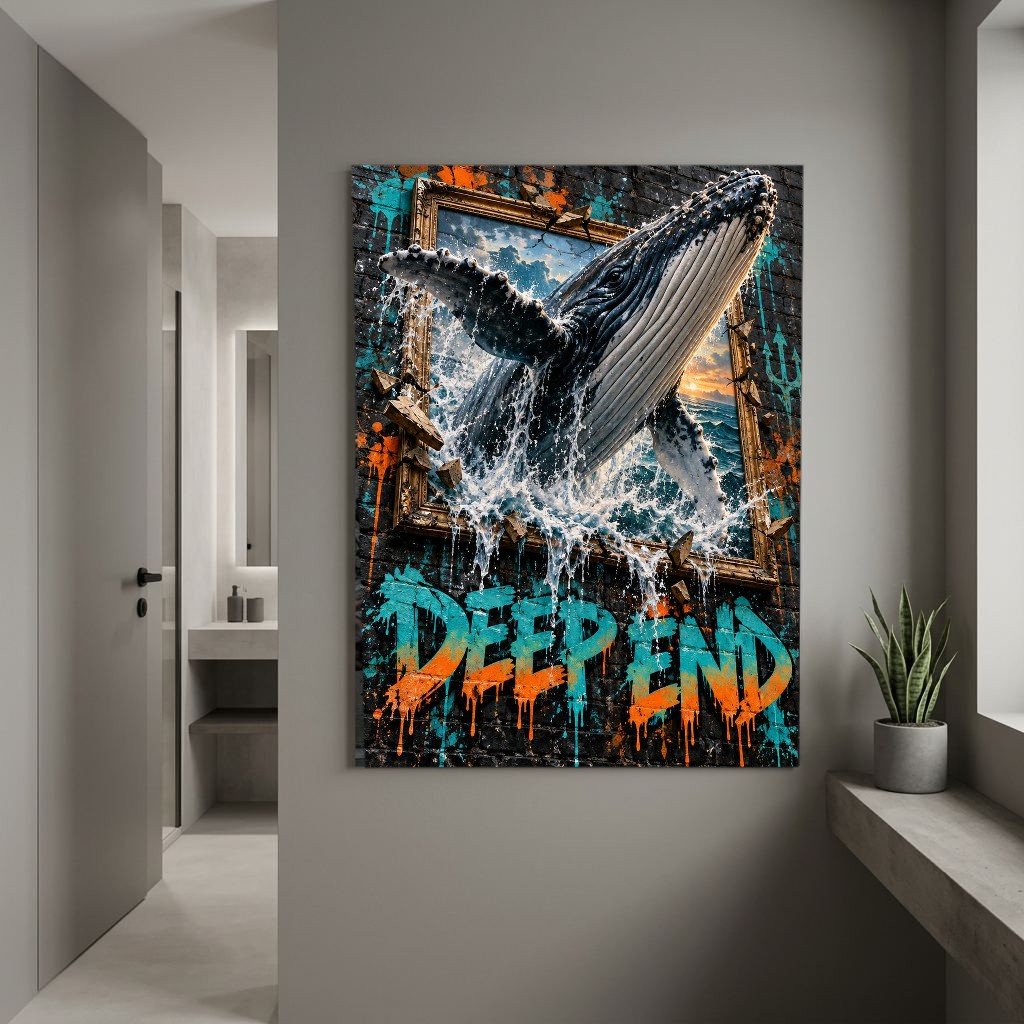 DEEP END - Canvas Art Print