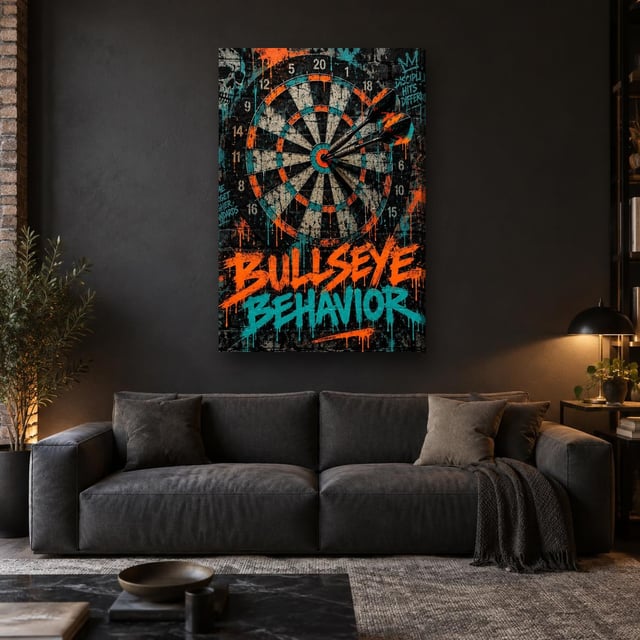 BULLSEYE BEHAVIOR - Canvas