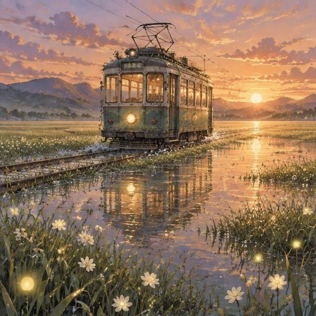 LAST TRAM - Art Puzzle