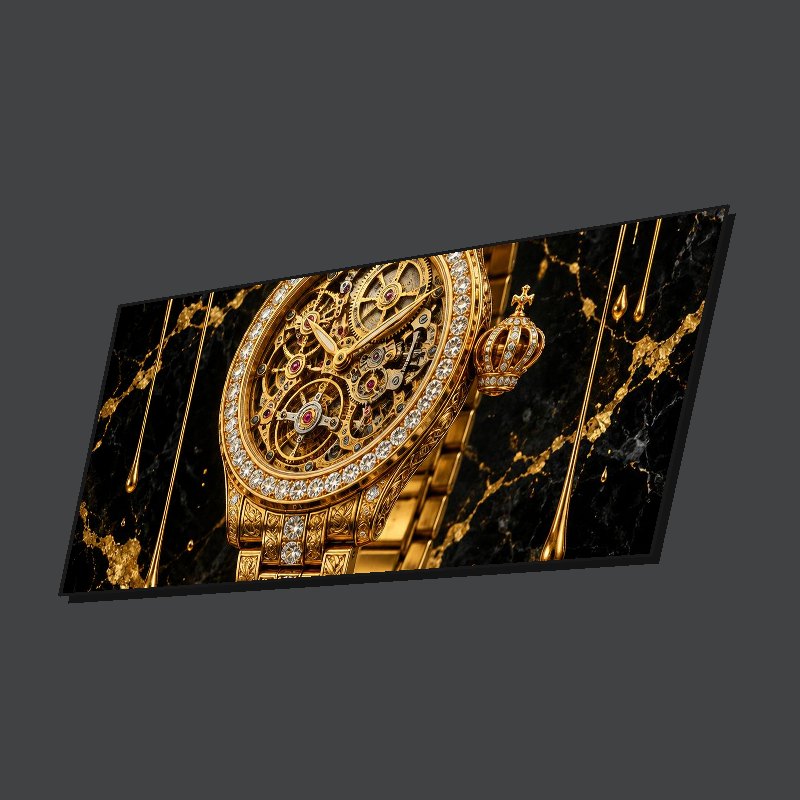 CROWN WATCH - XXL Desk Mat - Side view
