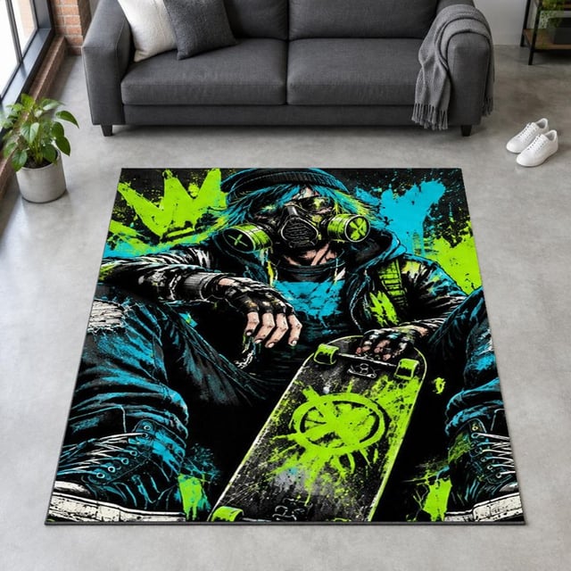 ACID RUNNER - Accent Rug