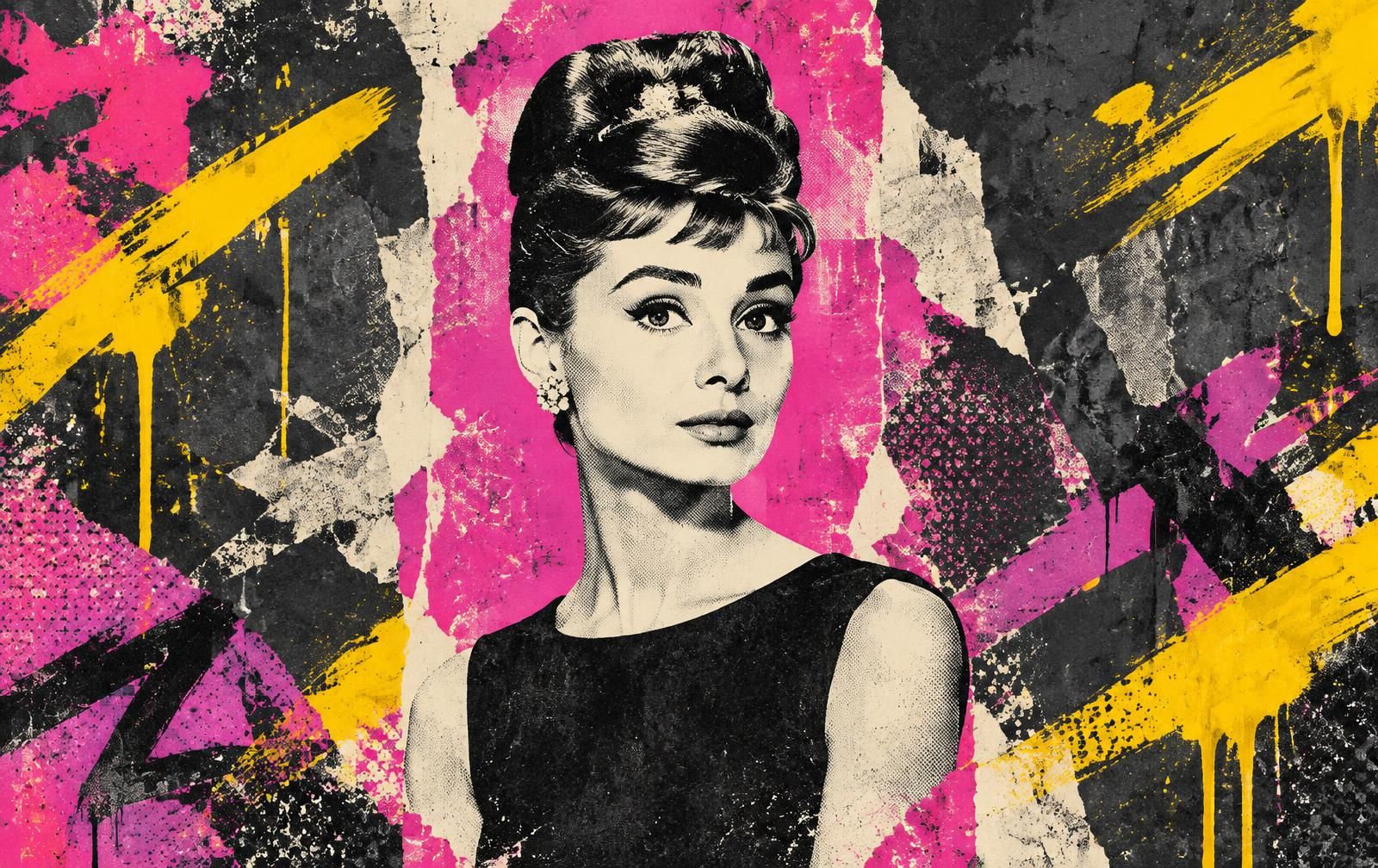 SILVER MUSE - Art Puzzle - Flat artwork