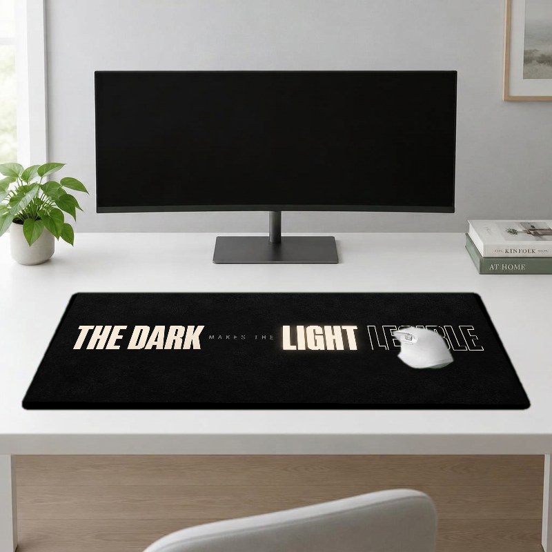 DARK LIGHT - XXL Desk Mat