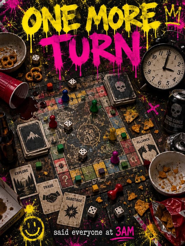 ONE MORE TURN · Art Puzzle