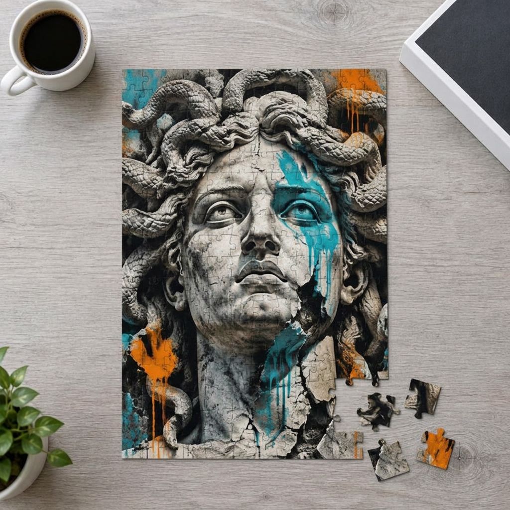 BROKEN MEDUSA - Art Puzzle