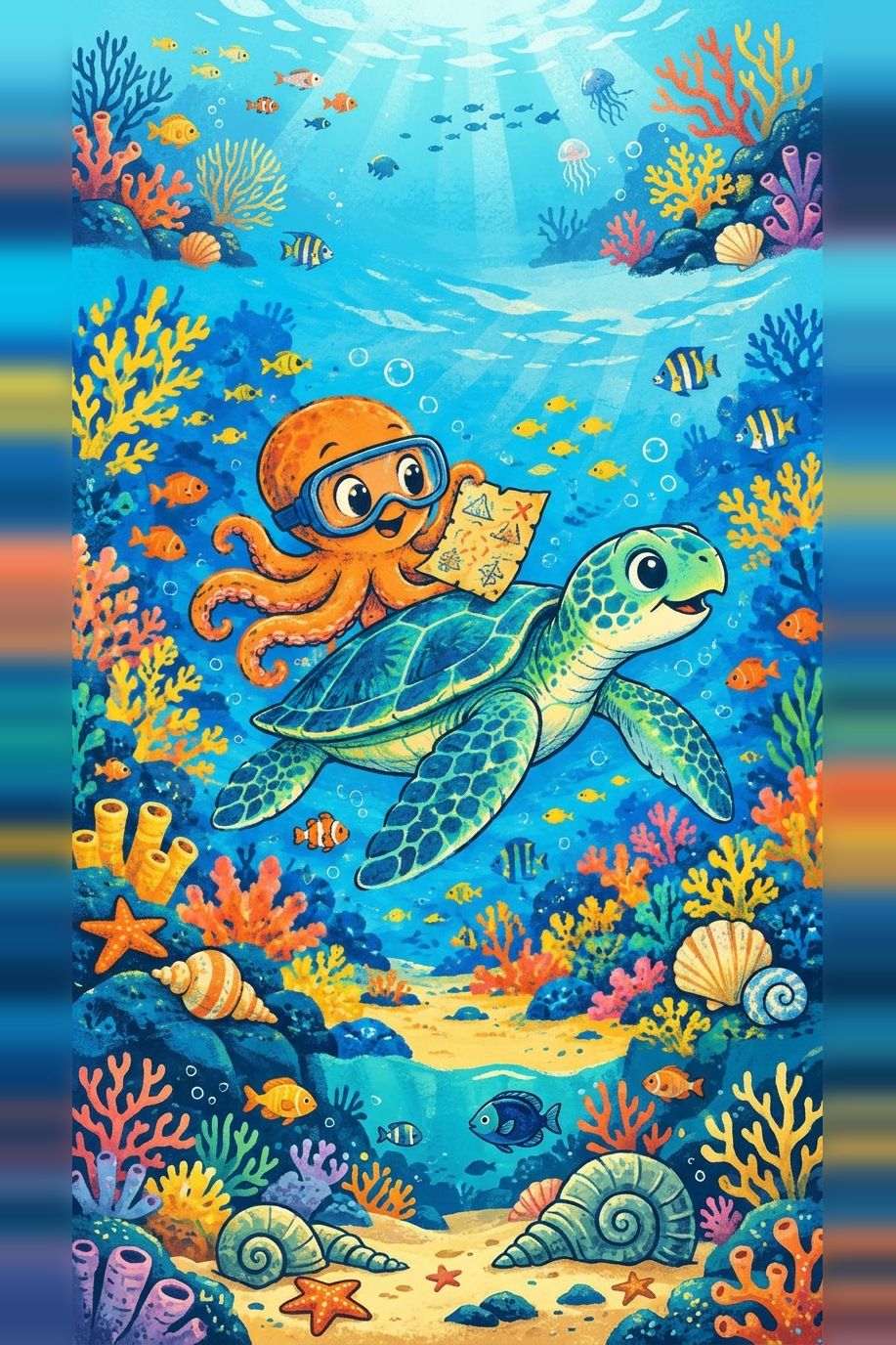 REEF EXPLORER - Accent Rug