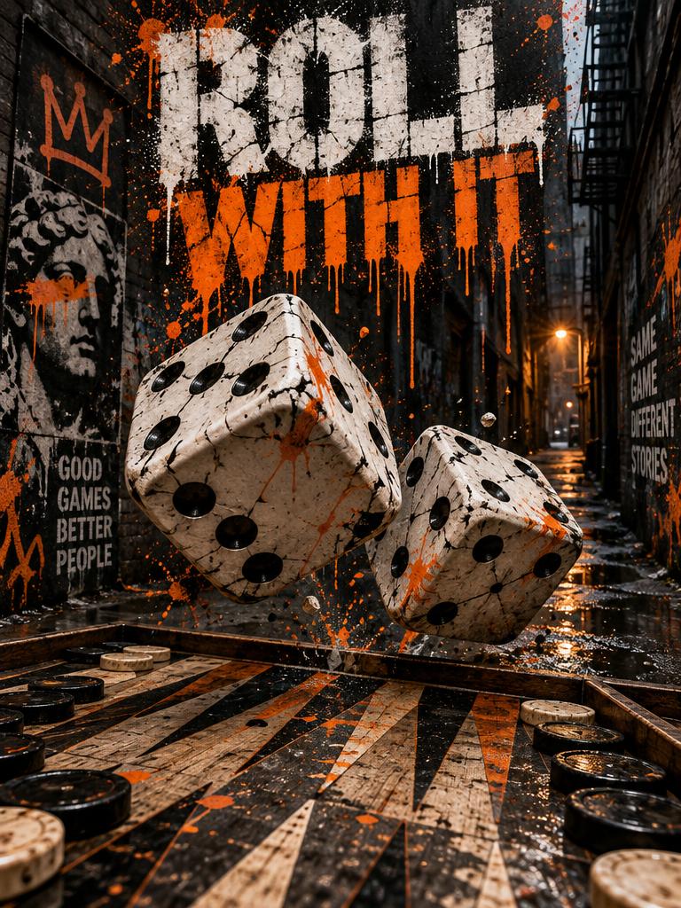 ROLL WITH IT · Fleece Blanket - Flat artwork
