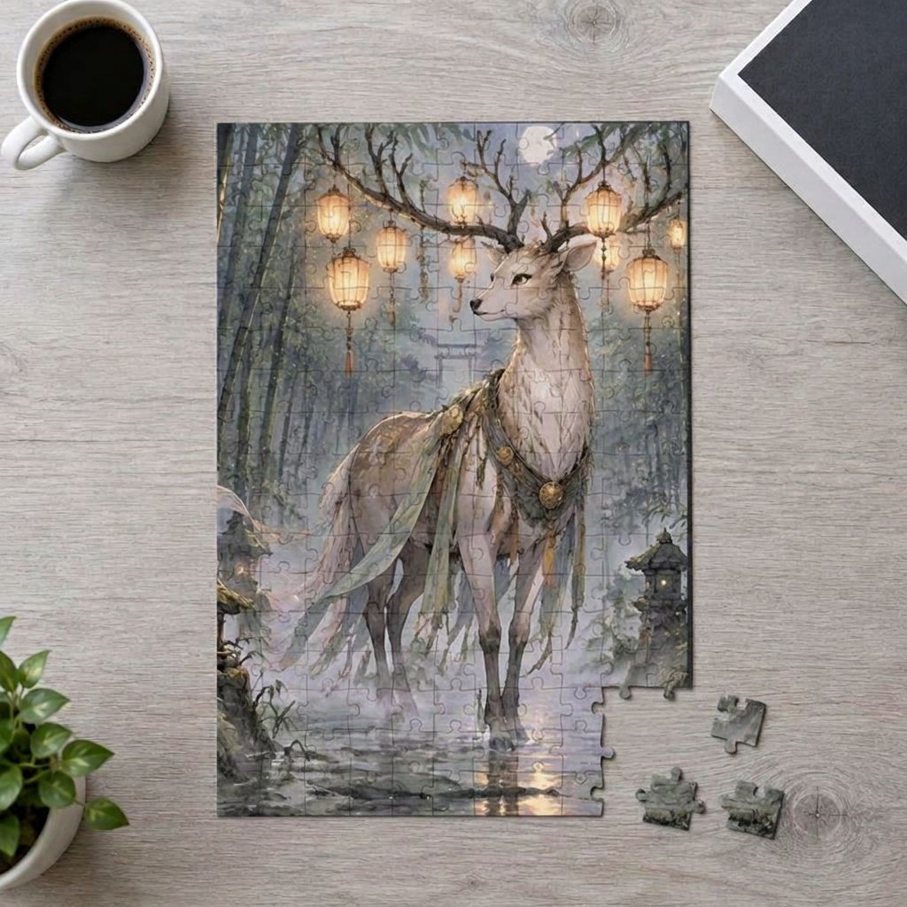 LANTERN STAG - Art Puzzle