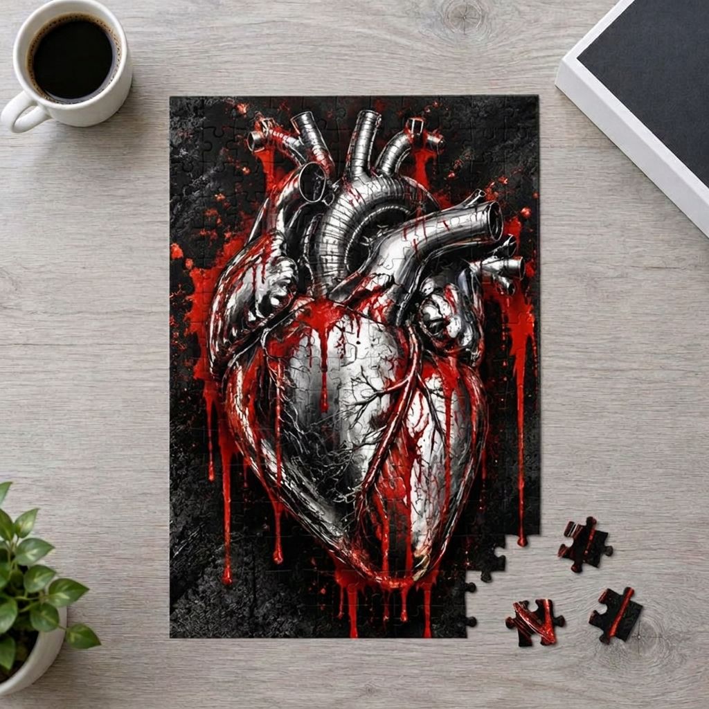 STEEL HEART - Art Puzzle