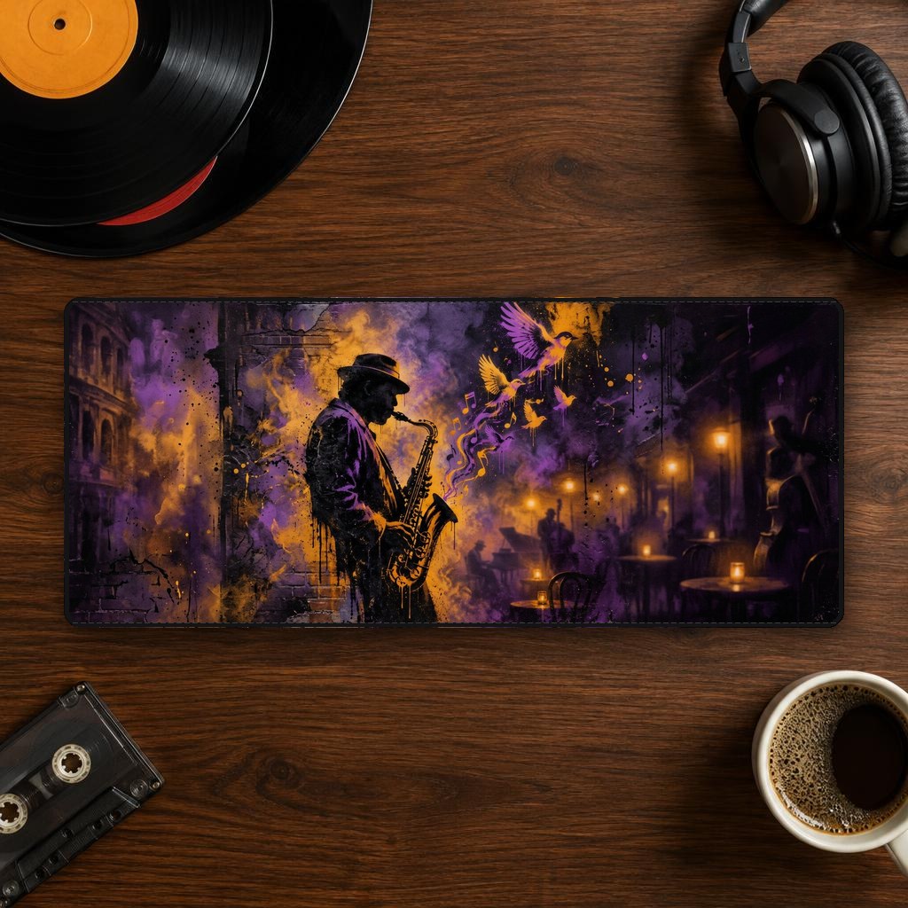 SAX SMOKE - XXL Desk Mat
